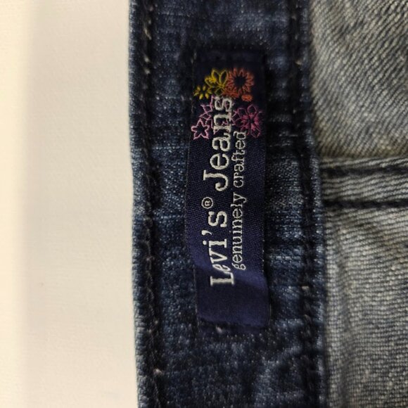 Levi Skinny Medium Dark Wash‎ Jeans 11M - Picture 4 of 7